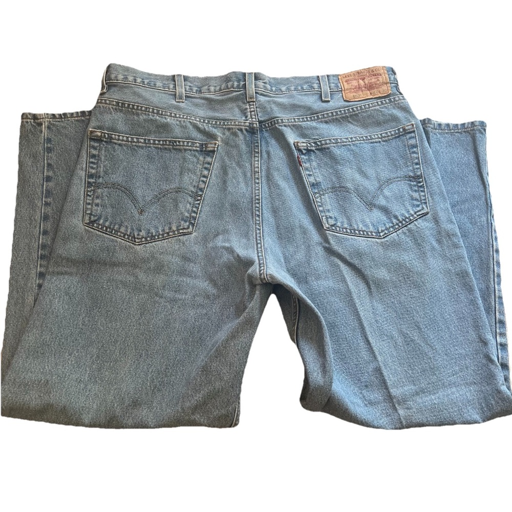 VTG Levis 550 Jeans Mens 40x30 Blue Relaxed Fit Biker Denim Y2K Western USA
